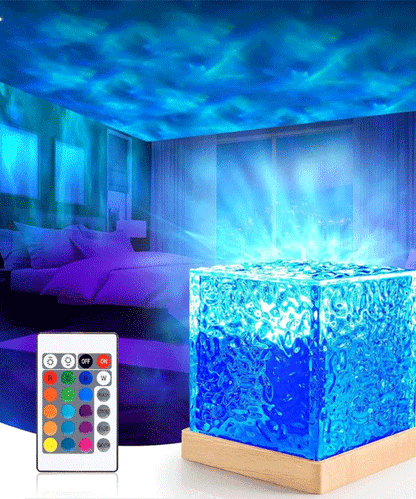 Wave Lamp 16 Colors Remote Controlled