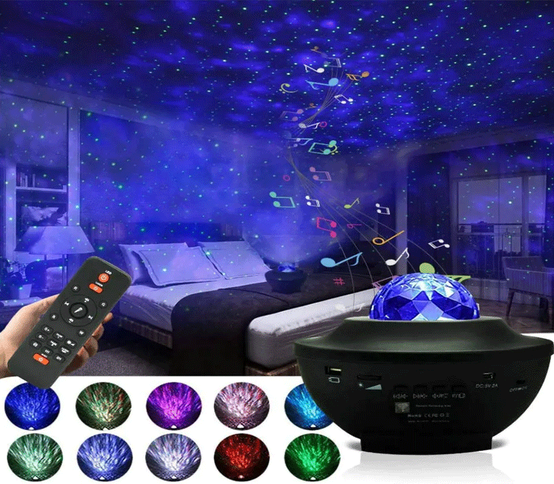 Remote Controlled Galaxy Projector