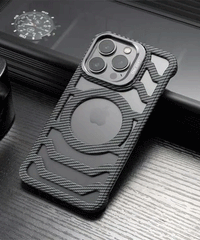 Carbon Fiber Stand Case For iPhone