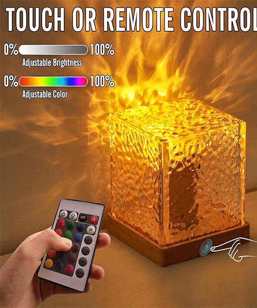 Wave Lamp 16 Colors Remote Controlled