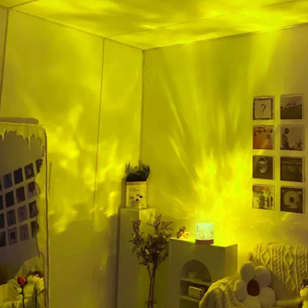 Wave Lamp 16 Colors Remote Controlled