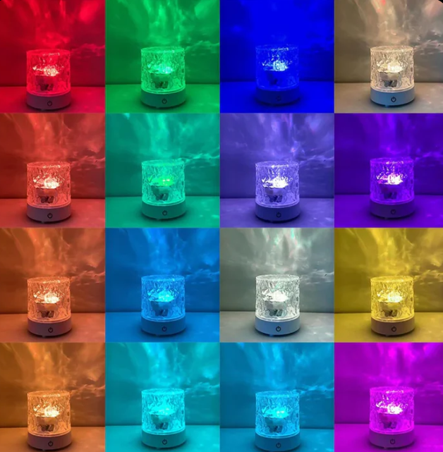 Wave Lamp 16 Colors Remote Controlled