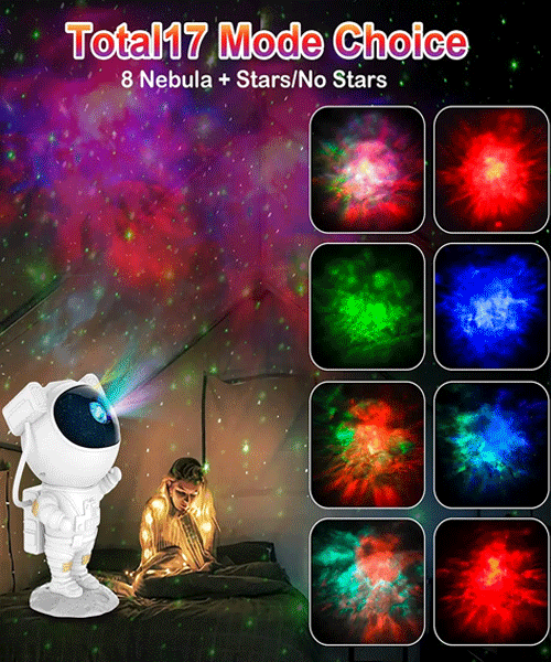 Astronaut Galaxy Starry Projector Light