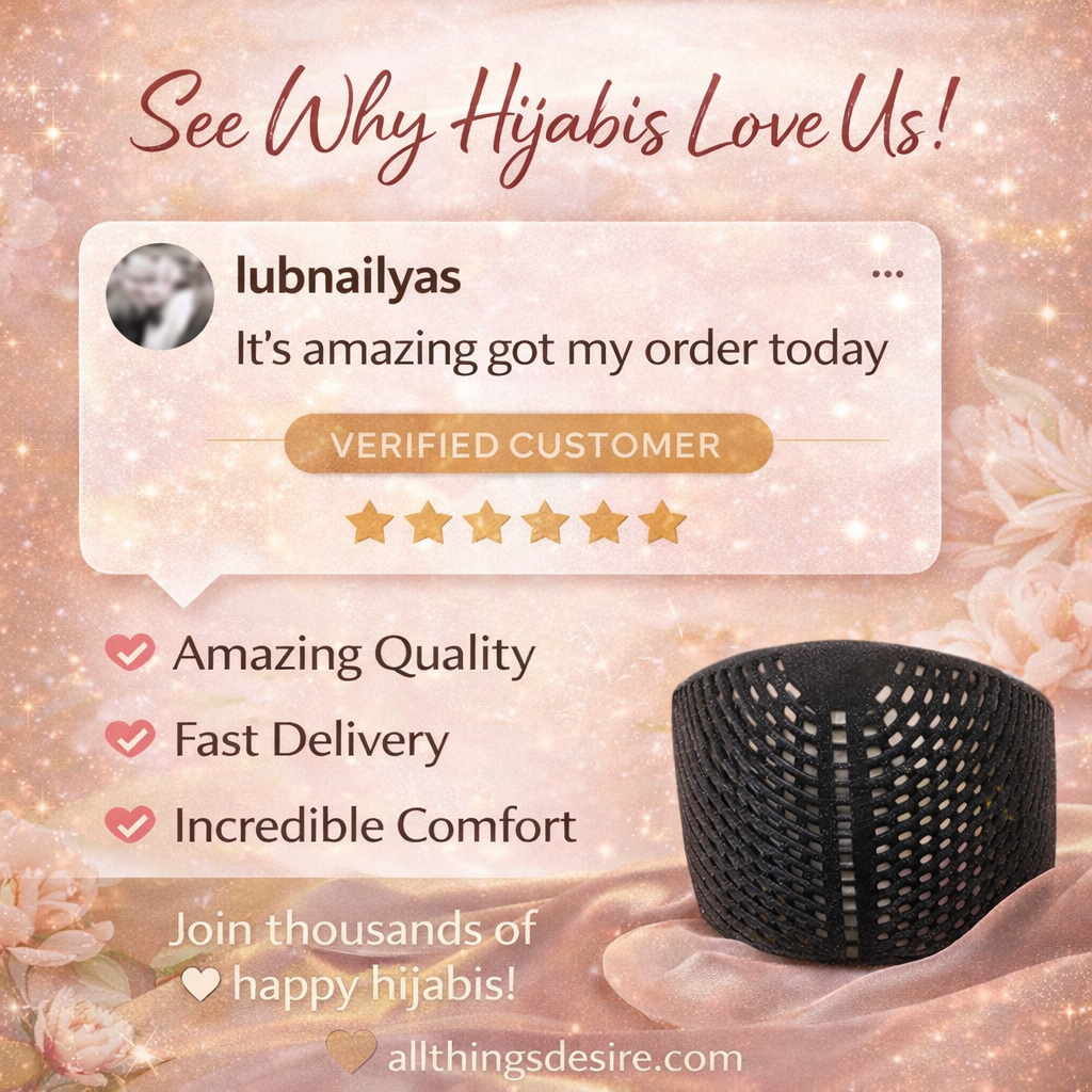 Taj Hijab Crown (Silicon)