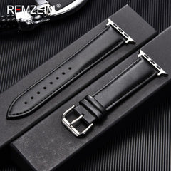 Simple Leather Straps For 42-44-45 & 49mm