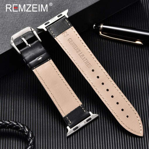 Simple Leather Straps For 42-44-45 & 49mm