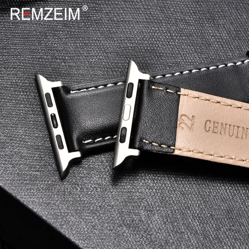 Simple Leather Straps For 42-44-45 & 49mm