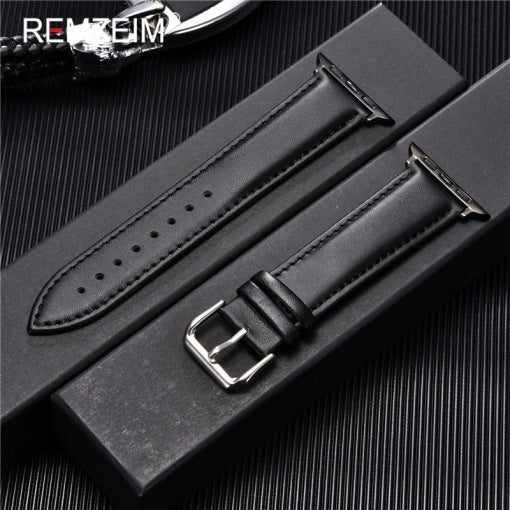 Simple Leather Straps For 42-44-45 & 49mm