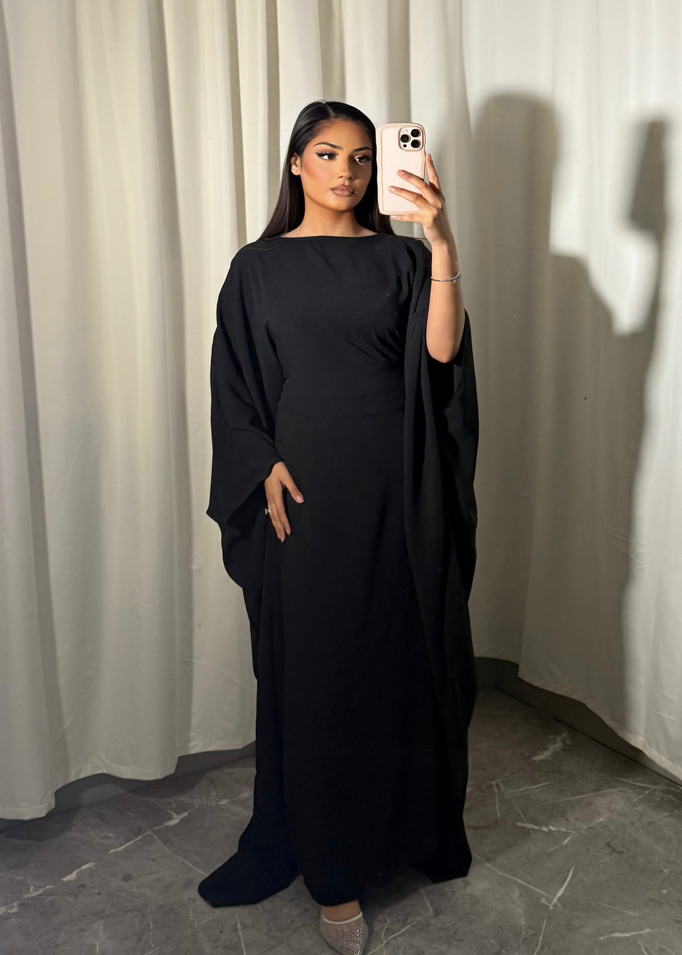 Butterfly Tie- Bow Kaftan Abaya