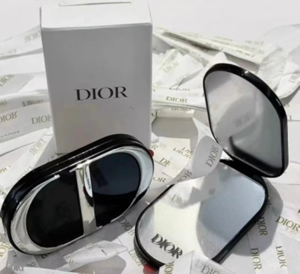 DI*R Beauty Phone Ring Holder – Dual Mirror (With Bag)