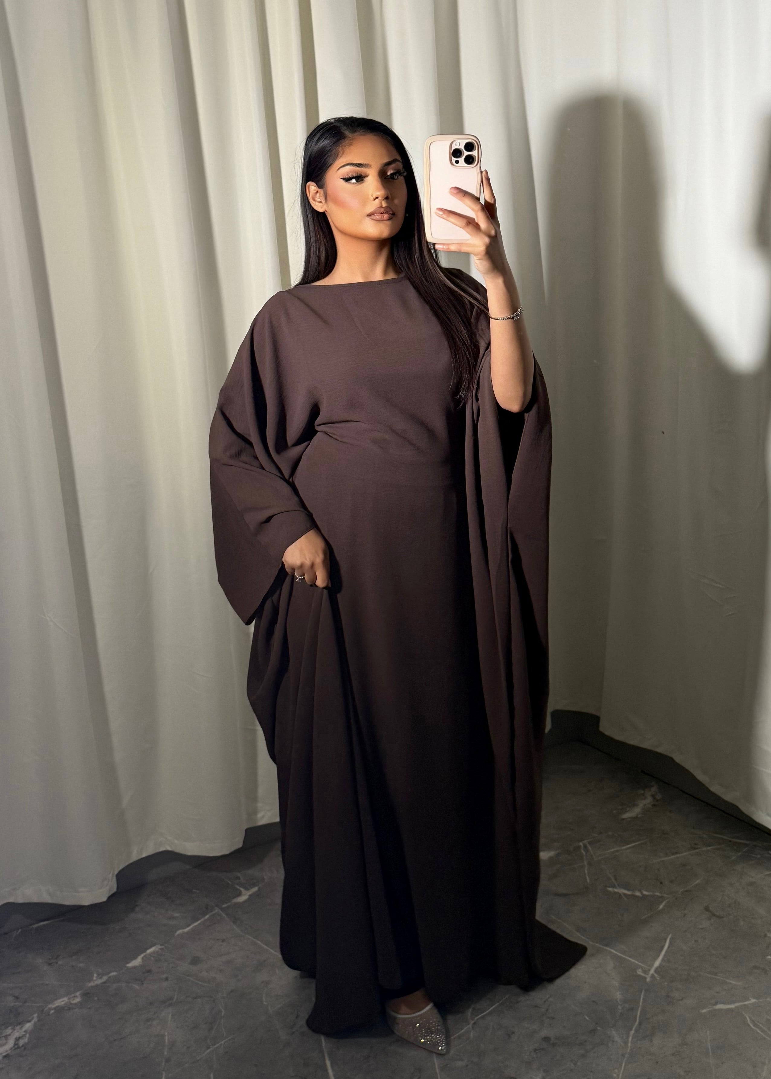 Butterfly Tie- Bow Kaftan Abaya