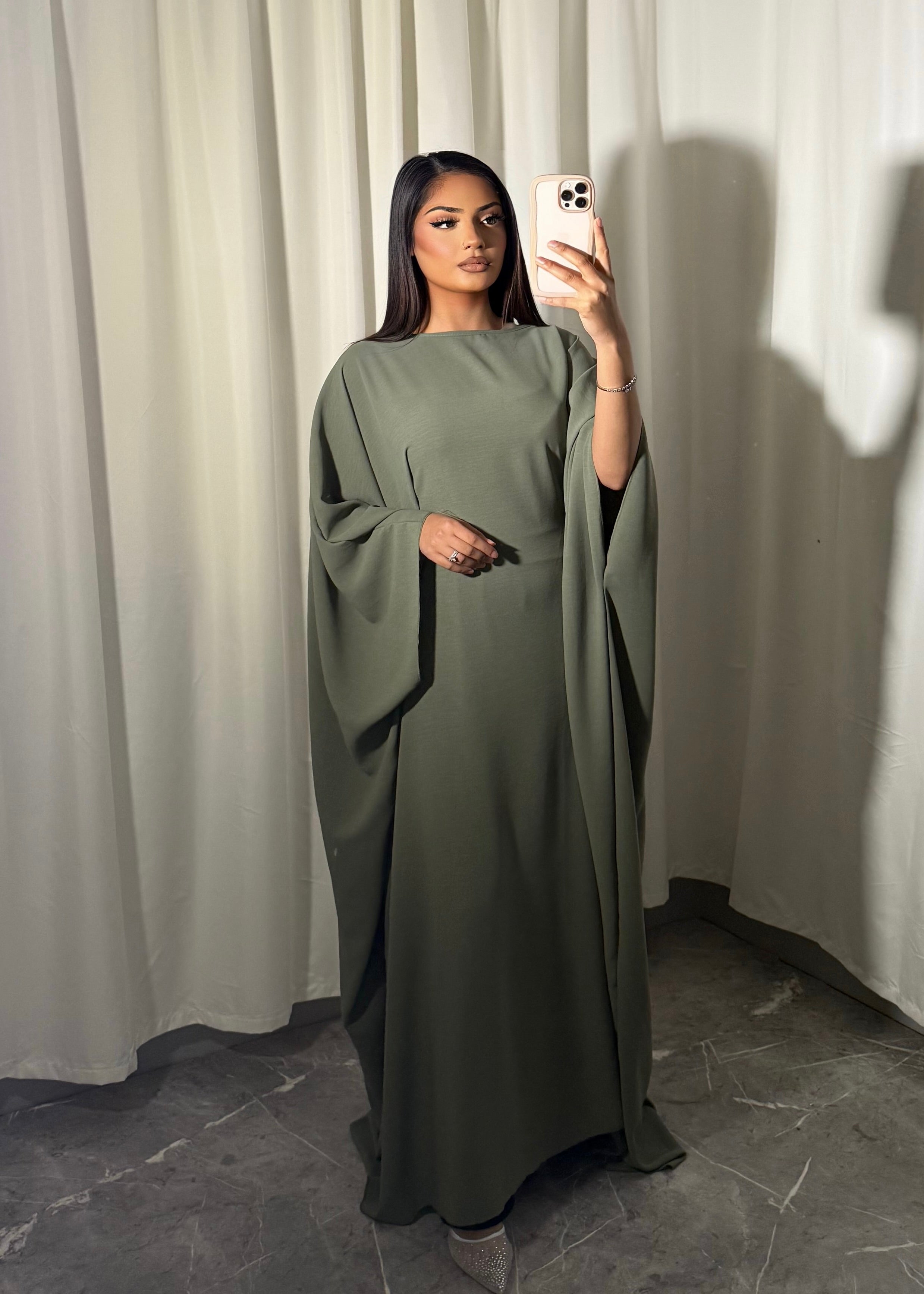 Butterfly Tie- Bow Kaftan Abaya