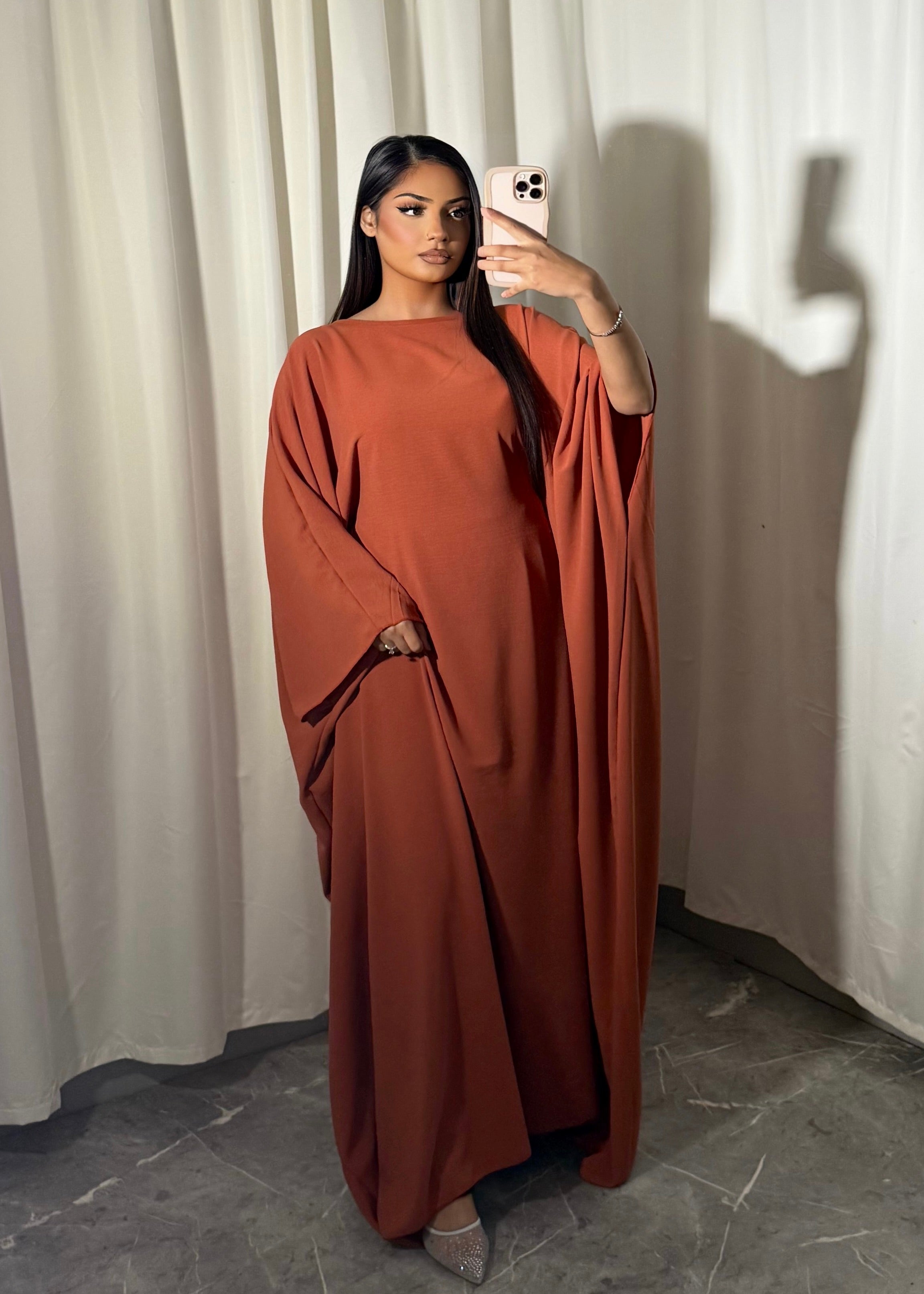 Butterfly Tie- Bow Kaftan Abaya