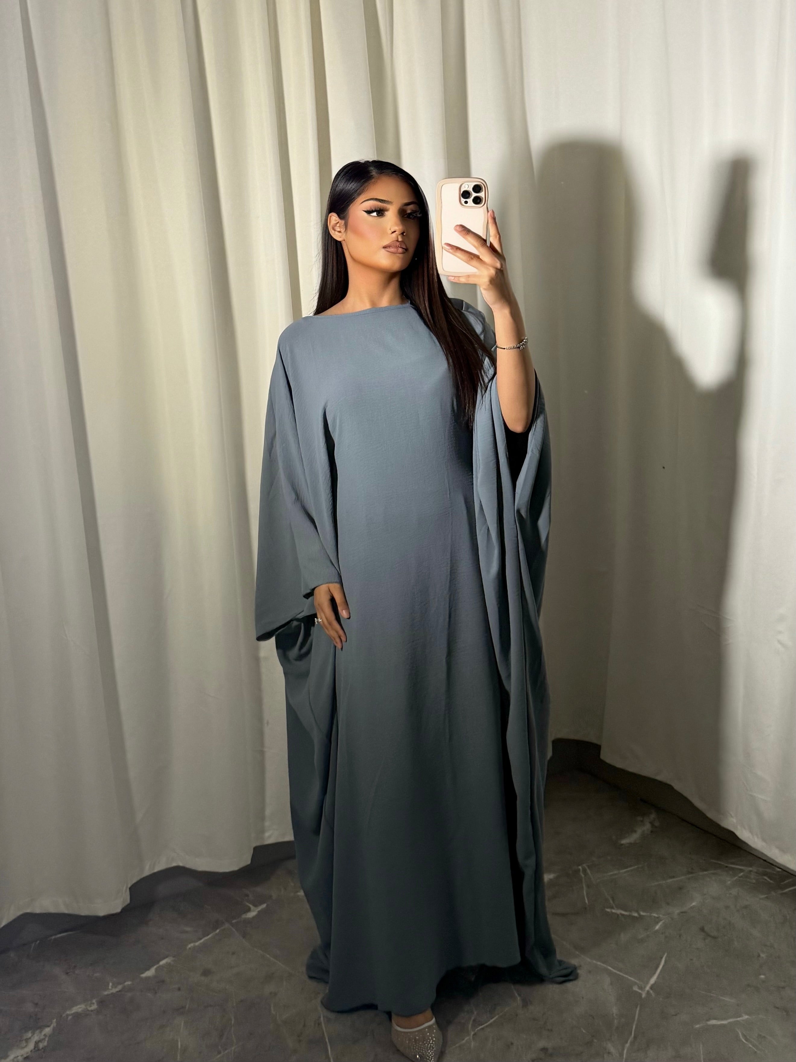 Butterfly Tie- Bow Kaftan Abaya